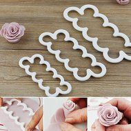 MAXGOODS Popular 3D Rose Flower Fondant Cake Chocolate Sugarcraft Mould Decor Mold N5
