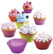 Mastrad A44355 Silicone Muffin Molds, Set of 12 N3