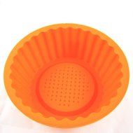 New 6&quot; Round Silicone Cake Baking Mold Bake Brownie Dessert Pan Candy Chocolate N3