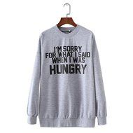 Pullover Tops,Morecome Women Ladies Letter Print Long Sleeve Sweatshirt Loose Blouse N44