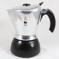 Bialetti Mukka Express Stovetop Cappuccino Maker, Black and Silver, 2-Cup