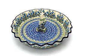 Polish Pottery Pie Set - Blue Bells