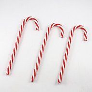 6pcs/lot 15cm Acrylic Crutch Diy Christmas Decoration (green) N3