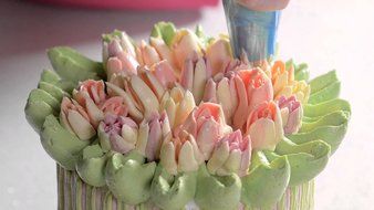 29 Pcs. Russian Piping Tips Professional Cake Decorating Icing Set with Quality Stainless Steel Nozzles by Kitchen... N4