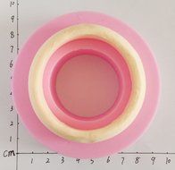 Wocuz W0771 Silicone Bracelet Shape Fondant Mold Candy Making Mould Gum Paste Mold