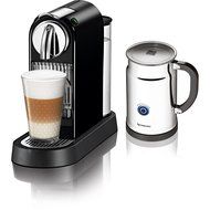 Nespresso Citiz Espresso Maker with Aeroccino Plus Milk Frother, Black