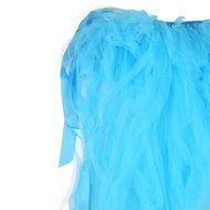 ILOVEDECOR Tulle TUTU Table Skirt Tableware Wedding Party Xmas Baby Shower Birthday Decor (Blue) N23