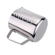 Anself Stainless Steel Milk Frother Pitcher Milk Foam Container Measuring Cups Coffe Appliance N5