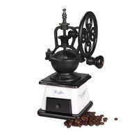 ASAPS Vintage Coffee Grinder (Black+White) N4