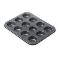 Goldenwide&reg; Combo of Nonstick Bakeware 12-Cup Regular Muffin Pan and Silicone Baking Cups , 12 Reusable Vibrant... N4