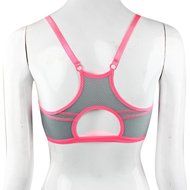PHOTNO Women Lady Sports Yoga Athletic Solid Wrap Chest Strap Vest Tops Bra N15