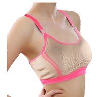 PHOTNO Women Lady Sports Yoga Athletic Solid Wrap Chest Strap Vest Tops Bra N22