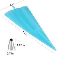 27-Piece Cake Decorating Tips Kits, OliveTech Professional Stainless Steel Icing Tip Set Tools Includes Reusable... N5