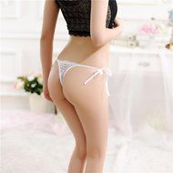 Underswear Laimeng, Women Sexy Lace Briefs Panties Thongs G-string Lingerie Underwear (Black) N14