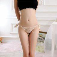 Underswear Laimeng, Women Sexy Lace Briefs Panties Thongs G-string Lingerie Underwear (Black) N15