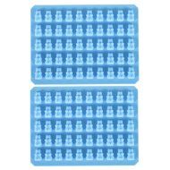 Gummy Bear Molds,Justmysport Candy Molds 50 Cavity Silicone Chocolate Maker and Ice Cube Trays, Silicone Soap... N6