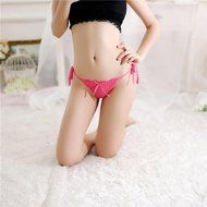 Underswear Laimeng, Women Sexy Lace Briefs Panties Thongs G-string Lingerie Underwear (Black) N17