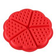 Astra shop 18-Cavity Silicone Mini Round Waffle, Cookie, Chocolate, Candy and Gummy Mold Non-Stick, Easy To Clean... N3