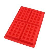 Astra shop 18-Cavity Silicone Mini Round Waffle, Cookie, Chocolate, Candy and Gummy Mold Non-Stick, Easy To Clean... N4