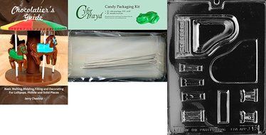 Cybrtrayd J012 Piano Chocolate Candy Mold with Exclusive Cybrtrayd Copyrighted Chocolate Molding Instructions N4