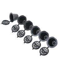 Bapdas Reusable Nespresso Capsules Refillable Pods For Nespresso Machines Pack of 6 N6