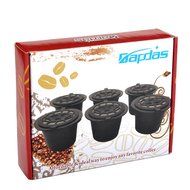 Bapdas Reusable Nespresso Capsules Refillable Pods For Nespresso Machines Pack of 6 N7