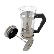 Bialetti Preziosa 8 Cup French Press Coffee Maker, Stainless Steel, Silver N8
