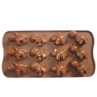 Hot New 12 Holes Dinosaurs Shape Chocolate Molds Cubs&amp; Lion&amp; Hippo Silicone Mould Cake Model Ice Cube Cake Fondant... N4