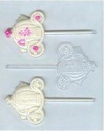 Princess Coach Pop Candy Mold N2