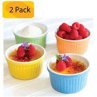 Uno Casa Ramekins - Make Your Home Pop with Color - Set of 4, 5 oz. N9