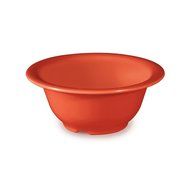 G.E.T. B-105-RO Diamond Mardi Gras Rio Orange 10 Oz Bowl - 48 / CS