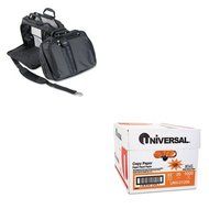 KITKMW62220UNV21200 - Value Kit - Kensington Contour 15amp;quot; Laptop Carrying Case (KMW62220) and Universal...