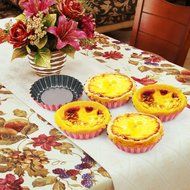 Yilove Non Stick 3" Shell Molds Tart Baking Cups Mini Cake Pans 5 Pack N12