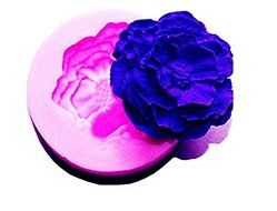 JOMTOP 3D Peony Flower Silicone Mold Cake Fondant Chocolate Candy Mold Baking Tool N2