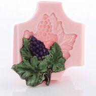 Grape Leaf Silicone Mold Food Safe Fondant, Chocolate, Candy, Resin, Polymer Clay Mold N6