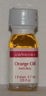 LorAnn Flavoring Oils - Orange Oil Flavor, Natural - 1 Dram Bottle