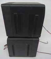 Sony Bookshelf Speakers 2 Way With Mega Bass Vintage Boombox Radio Stereo Speakers Pair N6