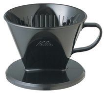 Kalita: [4-7] people for plastic coffee dripper 103-KP Black # 06015