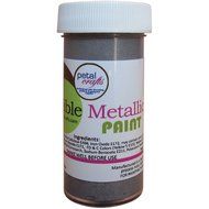 Petal Crafts Edible Metallic Paint, Silver