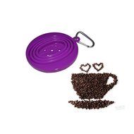 XLstore18 Silicone Collapsible coffee filter with a Free Hook, tea dripper cone, Pour over coffee Brewer, Carafe... N30