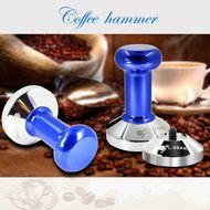 Coffee Tamper Machine,DLAND 51mm Diameter Stainless Steel Flat Base Grip Handle Bean Barista Espresso Tamper pressure... N14