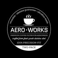 Premium Super Fine Stainless Steel S Filter for Aeropress - Reusable Ultrafine Mesh with Lifetime Guarantee N2