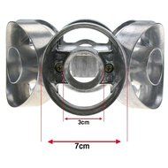Donut Maker Cutter 6 Sides Roller Revolving Mold Doughnut Tool Fondant Cake Bread Desserts Bakery Mould DIY Home... N6