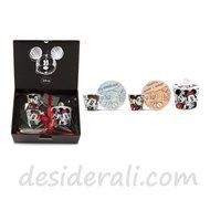 Set with 2 espresso cups with sugar bowl Mickey and Minnie N2