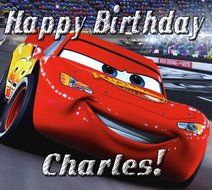 Cars &ldquo;Lightning McQueen&rdquo; 1/4 Sheet Edible Photo Birthday Cake Topper. ~ Personalized!