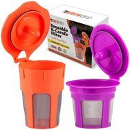 K Carafe Reusable Coffee Filter and Refillable K Cup by Breworo for Keurig 2.0 K250, K300, K350, K400, K450, K460... N2