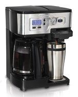 Hamilton Beach 49983 2Way FlexBrew Digital Single-12 Cup CoffeeMaker K-Kup Ready N4