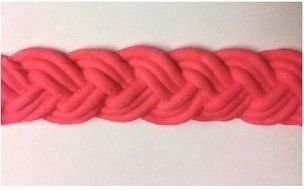 Oasis Supply Braided Mold, Silicone N3