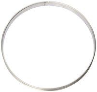 Matfer Bourgeat 371664 Tart Ring, Silver