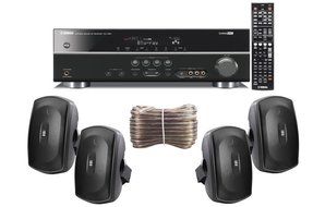 Yamaha 3D-Ready 5.1-Channel 500 Watts Digital Home Theater Audio/Video Receiver With a USB Digital Input and Connecting... N9